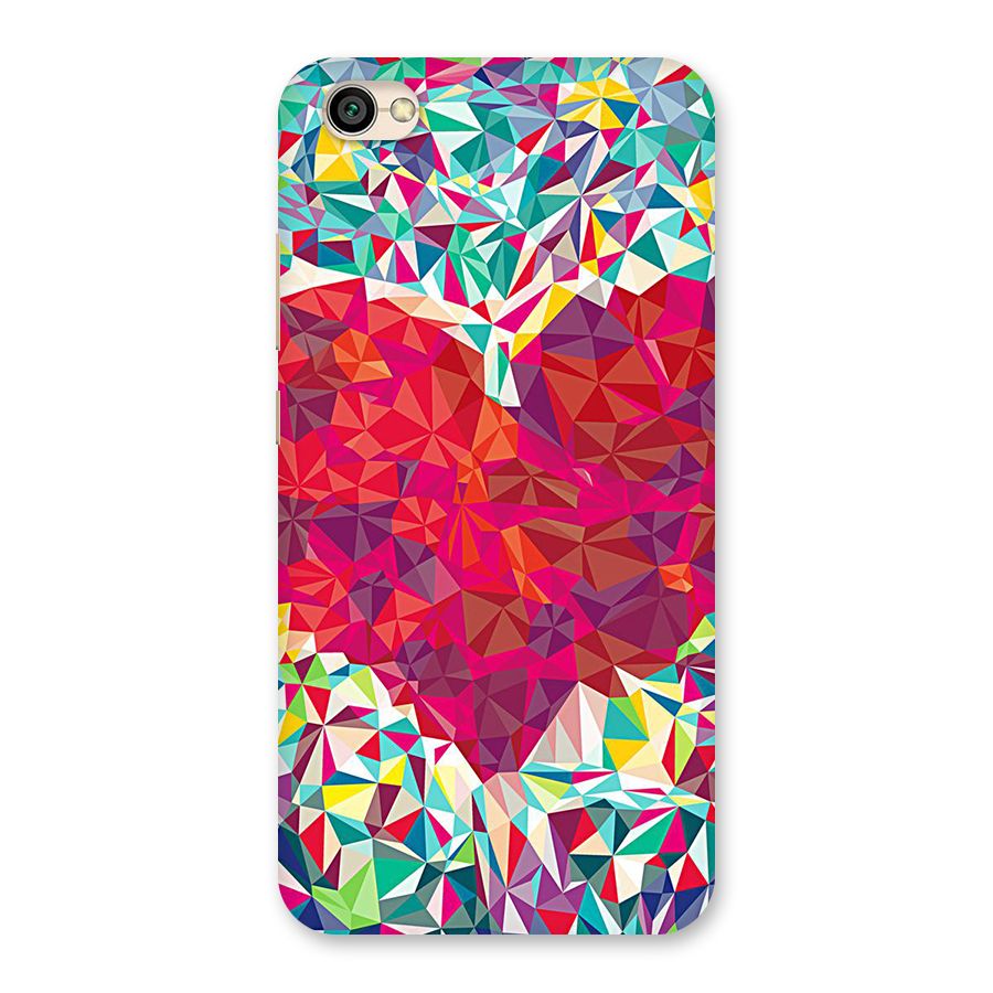 Scrumbled Heart Back Case for Redmi Y1 Lite