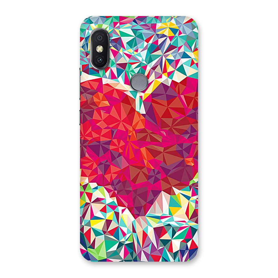 Scrumbled Heart Back Case for Redmi Y2