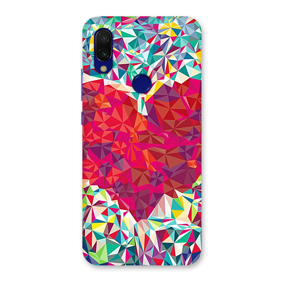 Scrumbled Heart Back Case for Redmi Y3