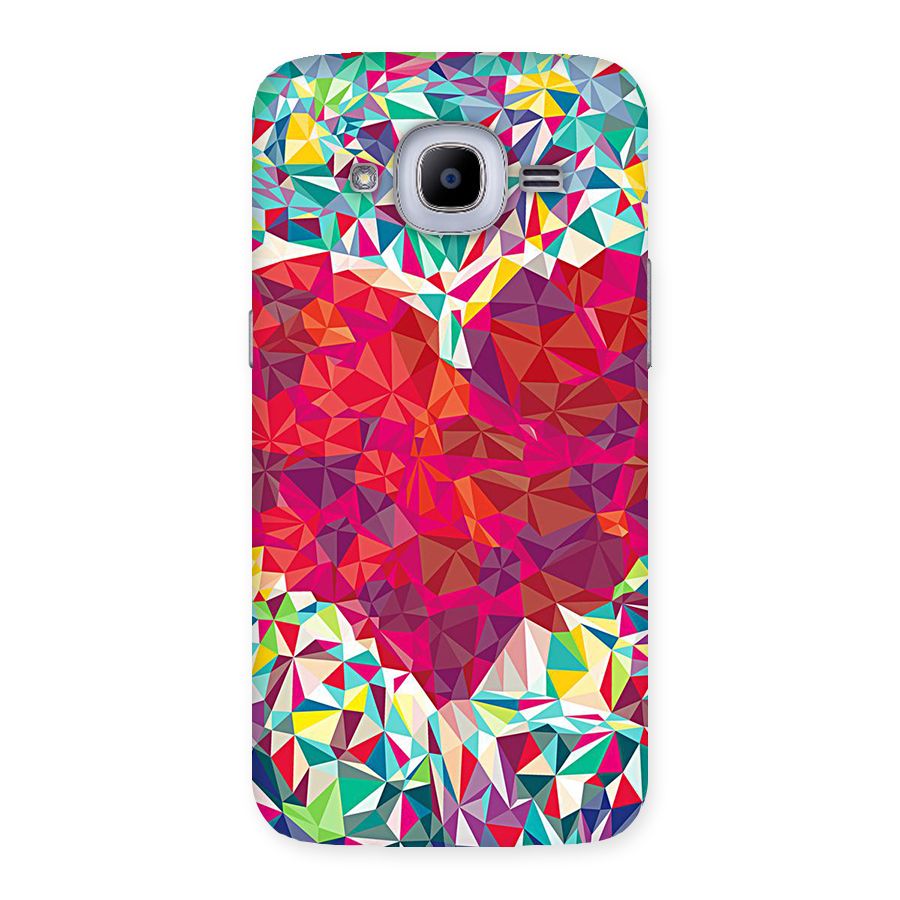 Scrumbled Heart Back Case for Samsung Galaxy J2 2016