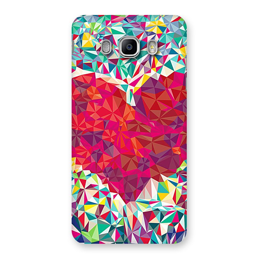 Scrumbled Heart Back Case for Samsung Galaxy J5 2016