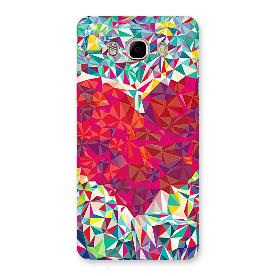 Scrumbled Heart Back Case for Samsung Galaxy J7 2016