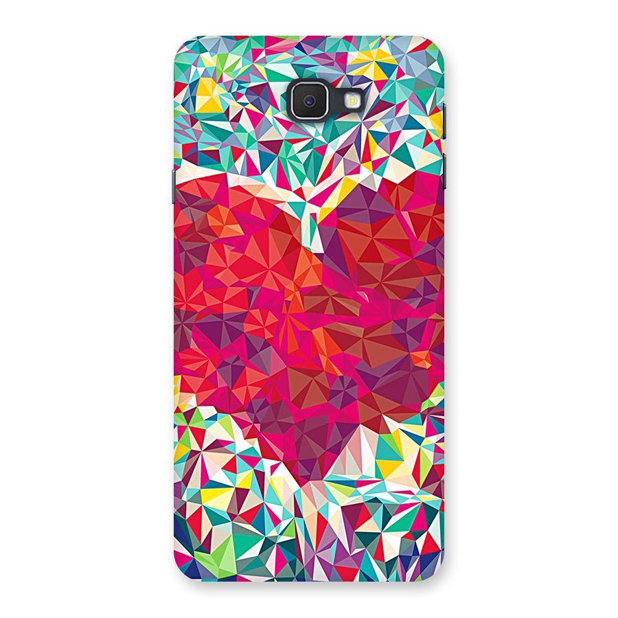 Scrumbled Heart Back Case for Samsung Galaxy J7 Prime