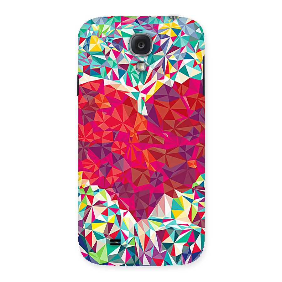 Scrumbled Heart Back Case for Samsung Galaxy S4