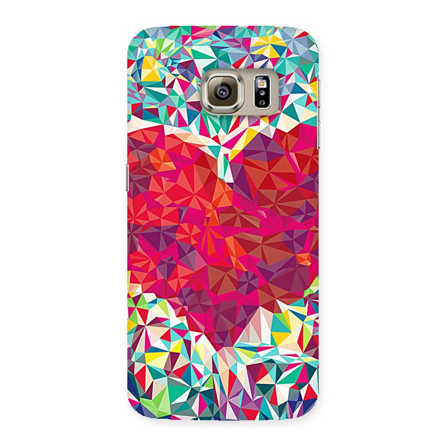 Scrumbled Heart Back Case for Samsung Galaxy S6 Edge