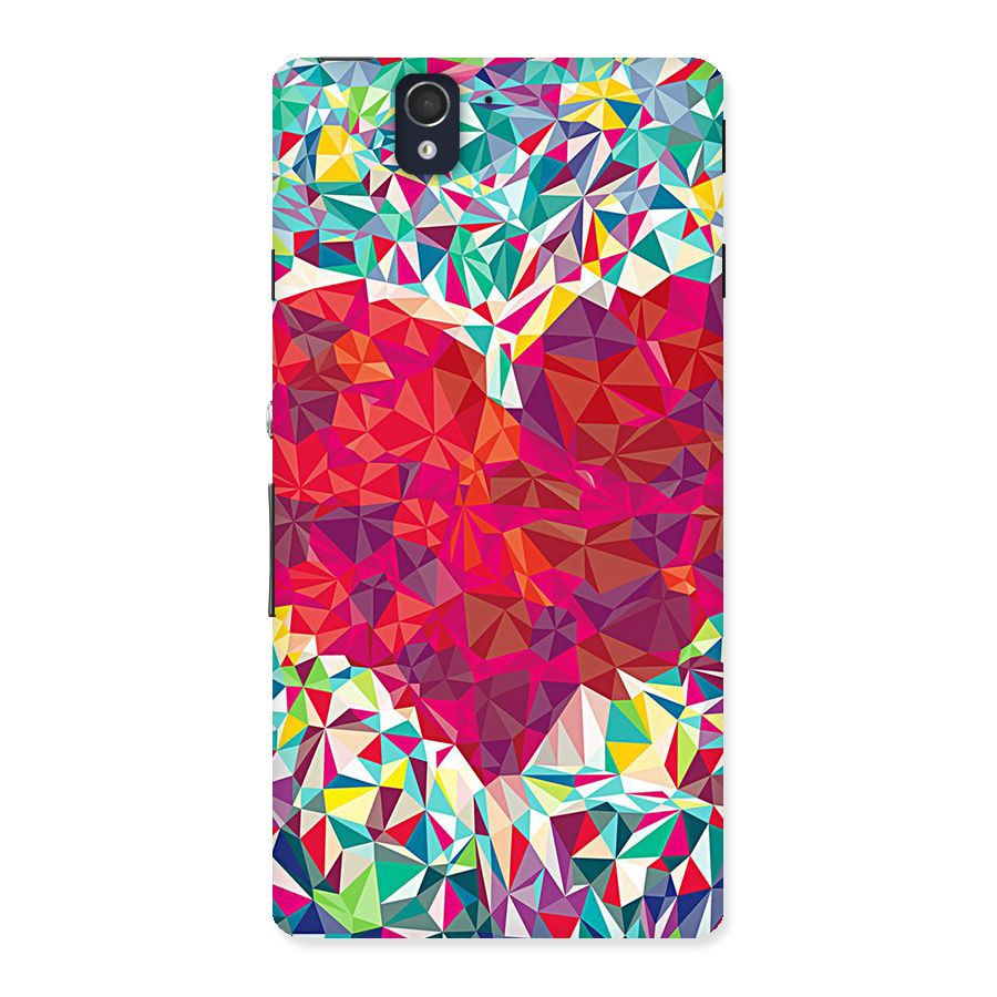 Scrumbled Heart Back Case for Sony Xperia Z