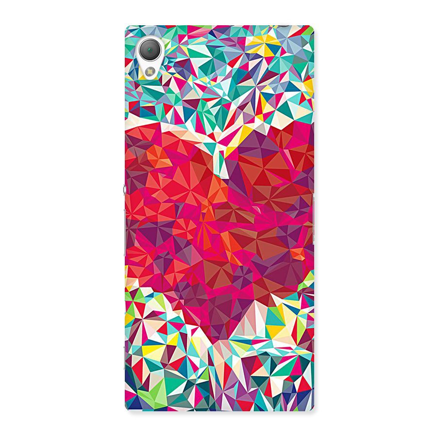 Scrumbled Heart Back Case for Sony Xperia Z3