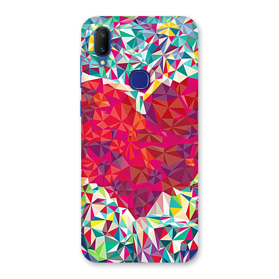 Scrumbled Heart Back Case for Vivo V11