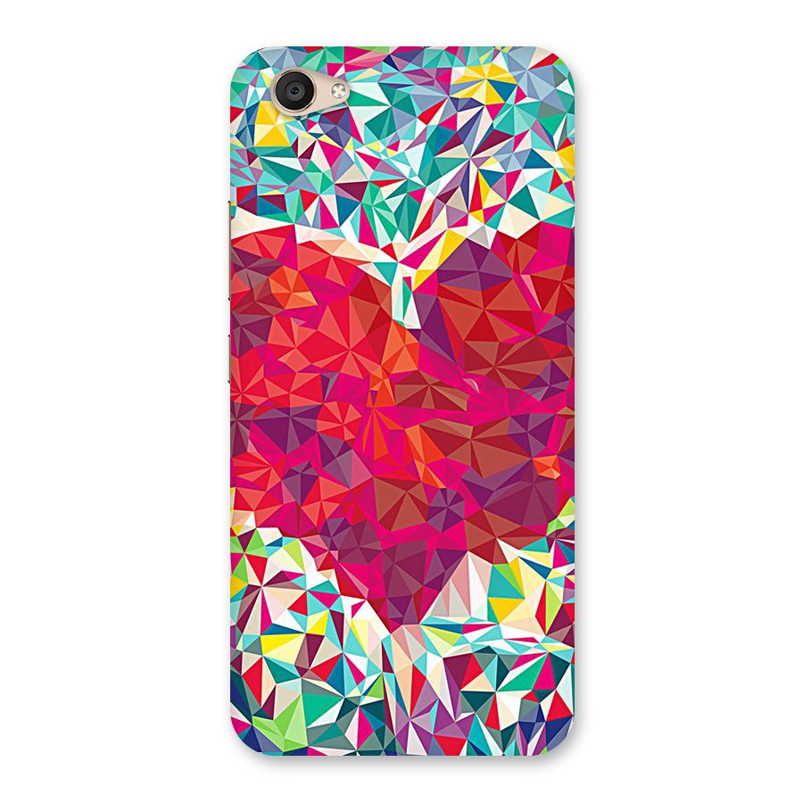 Scrumbled Heart Back Case for Vivo V5 Plus