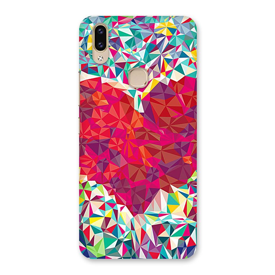 Scrumbled Heart Back Case for Vivo V9 Youth