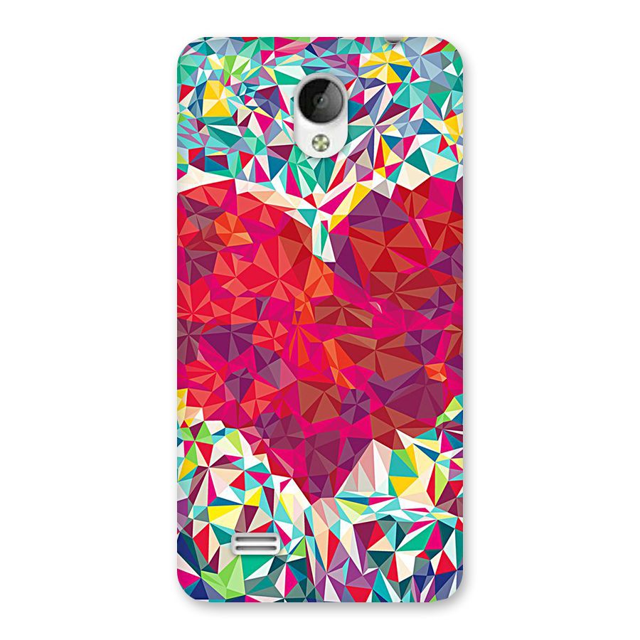 Scrumbled Heart Back Case for Vivo Y21
