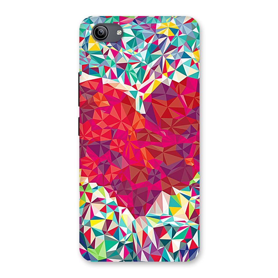 Scrumbled Heart Back Case for Vivo Y81i