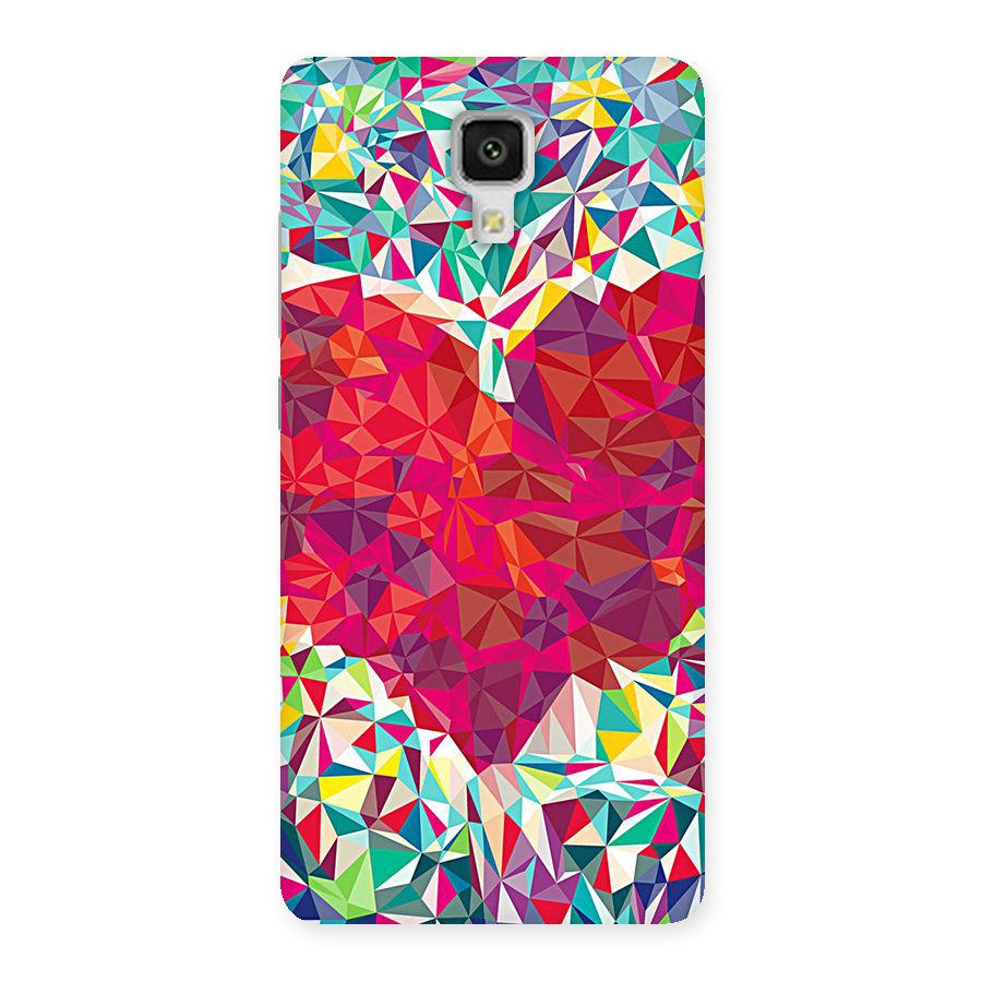 Scrumbled Heart Back Case for Xiaomi Mi 4