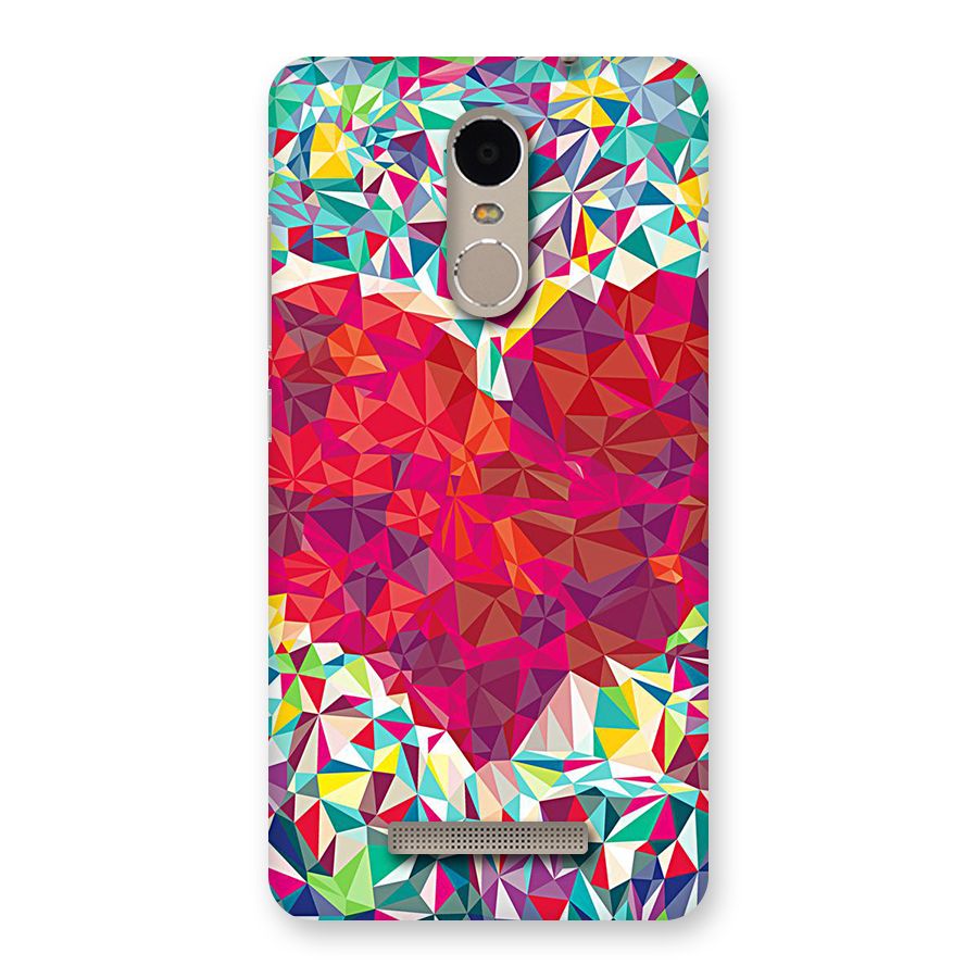 Scrumbled Heart Back Case for Xiaomi Redmi Note 3