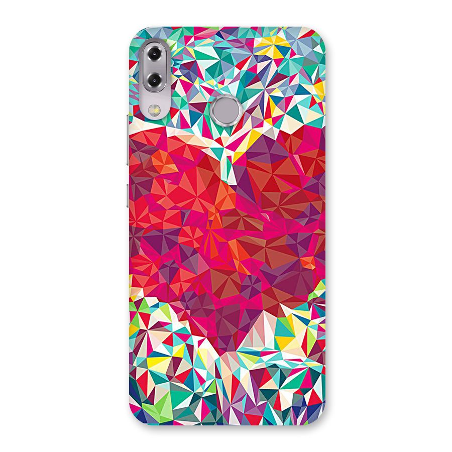 Scrumbled Heart Back Case for Zenfone 5Z