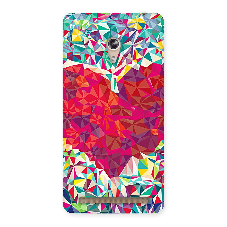 Scrumbled Heart Back Case for Zenfone 6