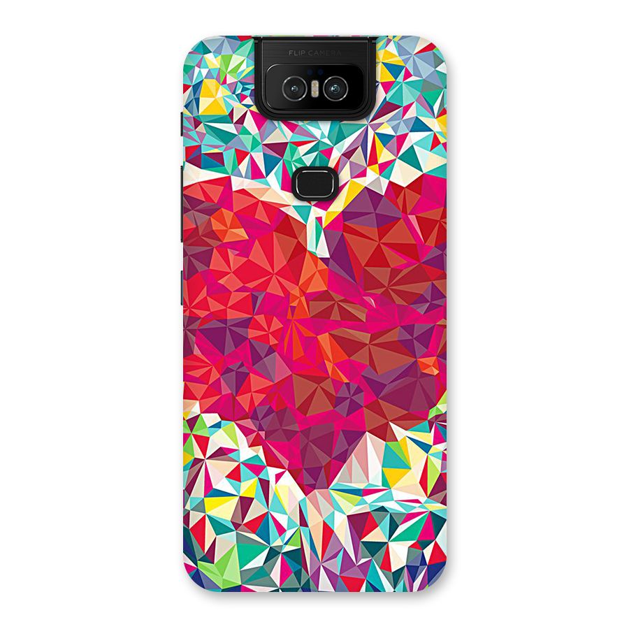 Scrumbled Heart Back Case for Zenfone 6z