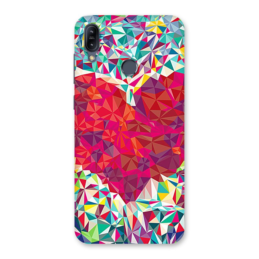Scrumbled Heart Back Case for Zenfone Max M2