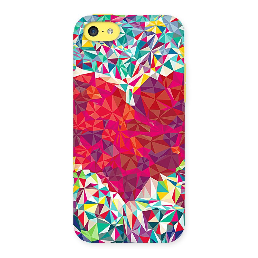 Scrumbled Heart Back Case for iPhone 5C