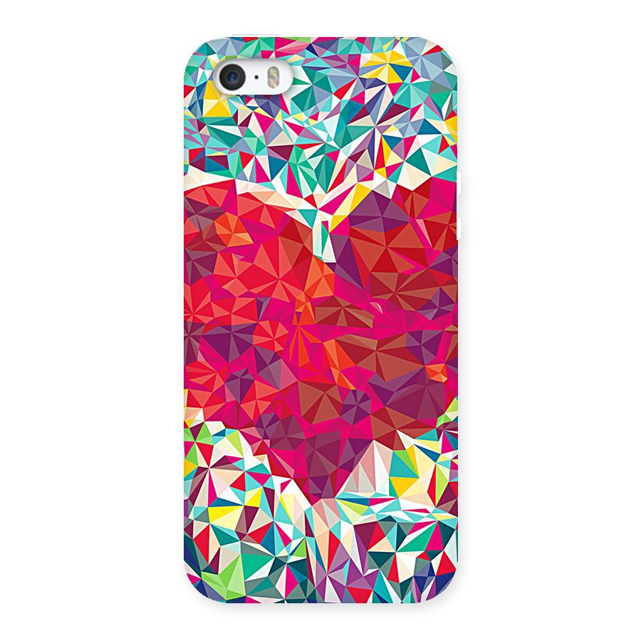 Scrumbled Heart Back Case for iPhone 5 5S