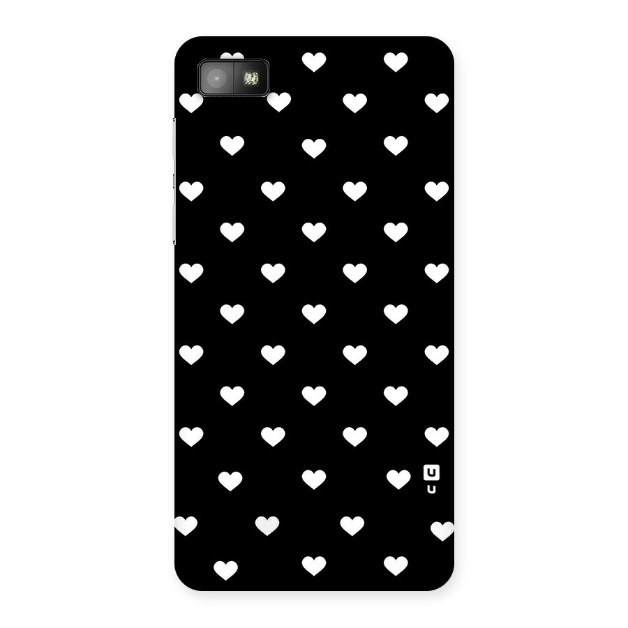 Seamless Hearts Pattern Back Case for Blackberry Z10
