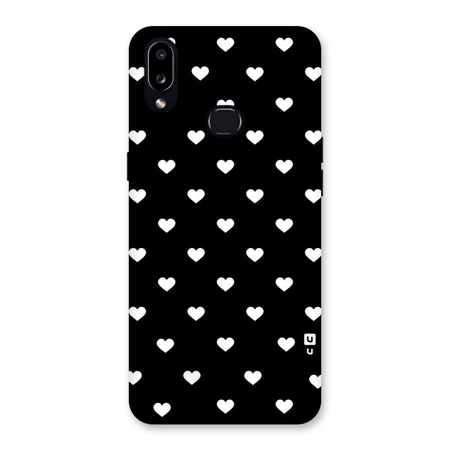 Seamless Hearts Pattern Back Case for Galaxy A10s