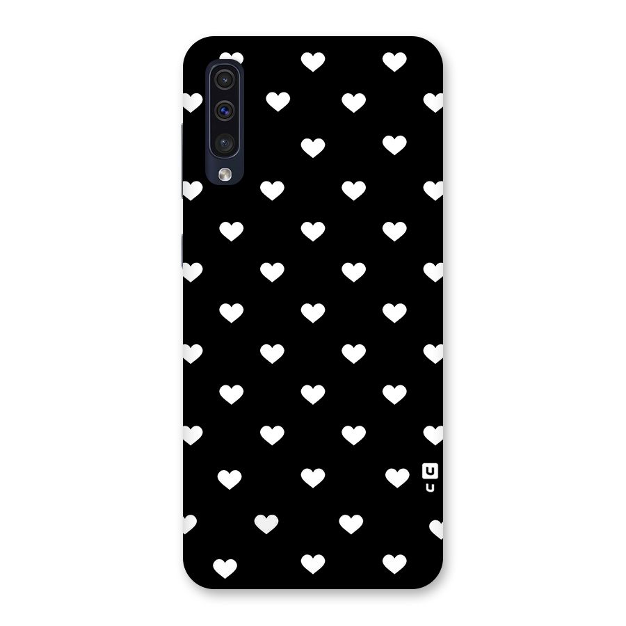 Seamless Hearts Pattern Back Case for Galaxy A50