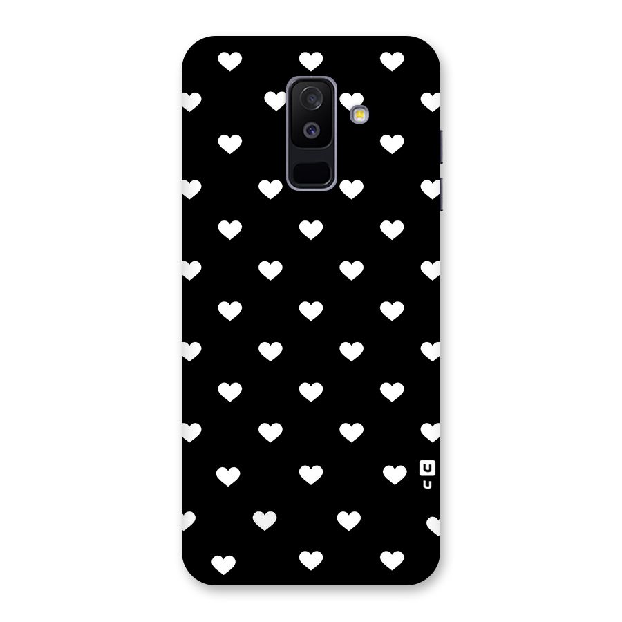 Seamless Hearts Pattern Back Case for Galaxy A6 Plus