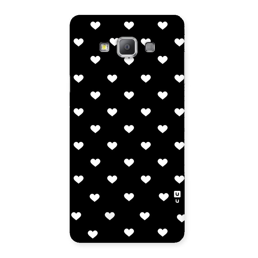 Seamless Hearts Pattern Back Case for Galaxy A7