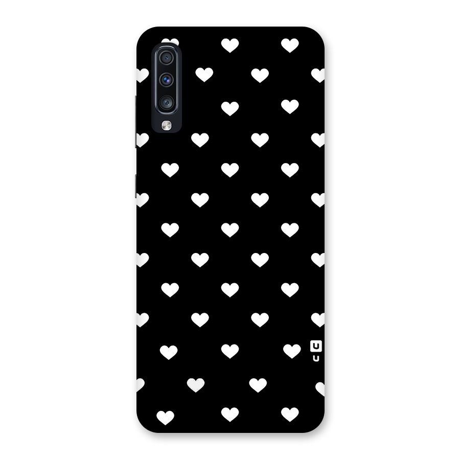 Seamless Hearts Pattern Back Case for Galaxy A70
