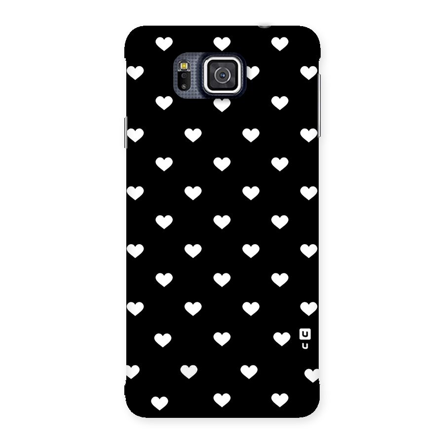 Seamless Hearts Pattern Back Case for Galaxy Alpha