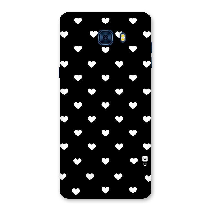 Seamless Hearts Pattern Back Case for Galaxy C7 Pro