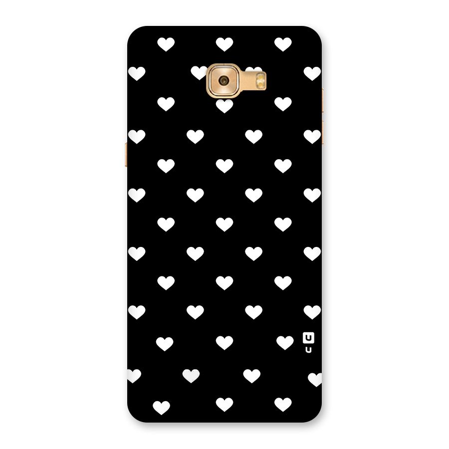 Seamless Hearts Pattern Back Case for Galaxy C9 Pro