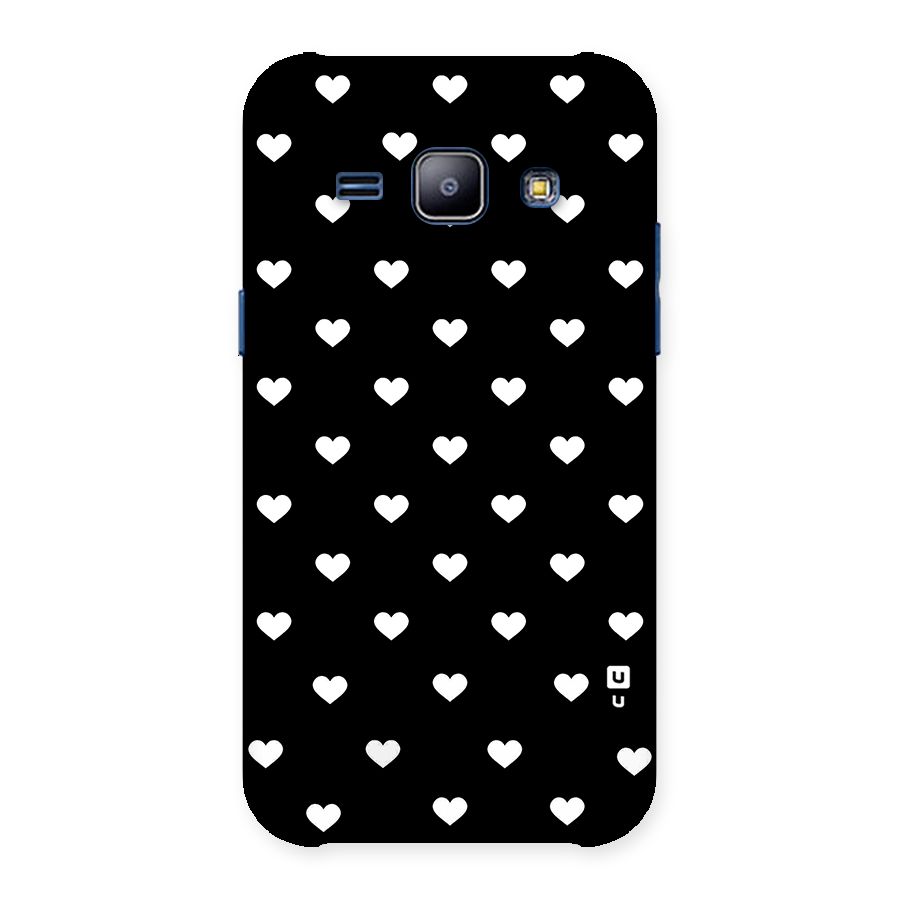 Seamless Hearts Pattern Back Case for Galaxy J1