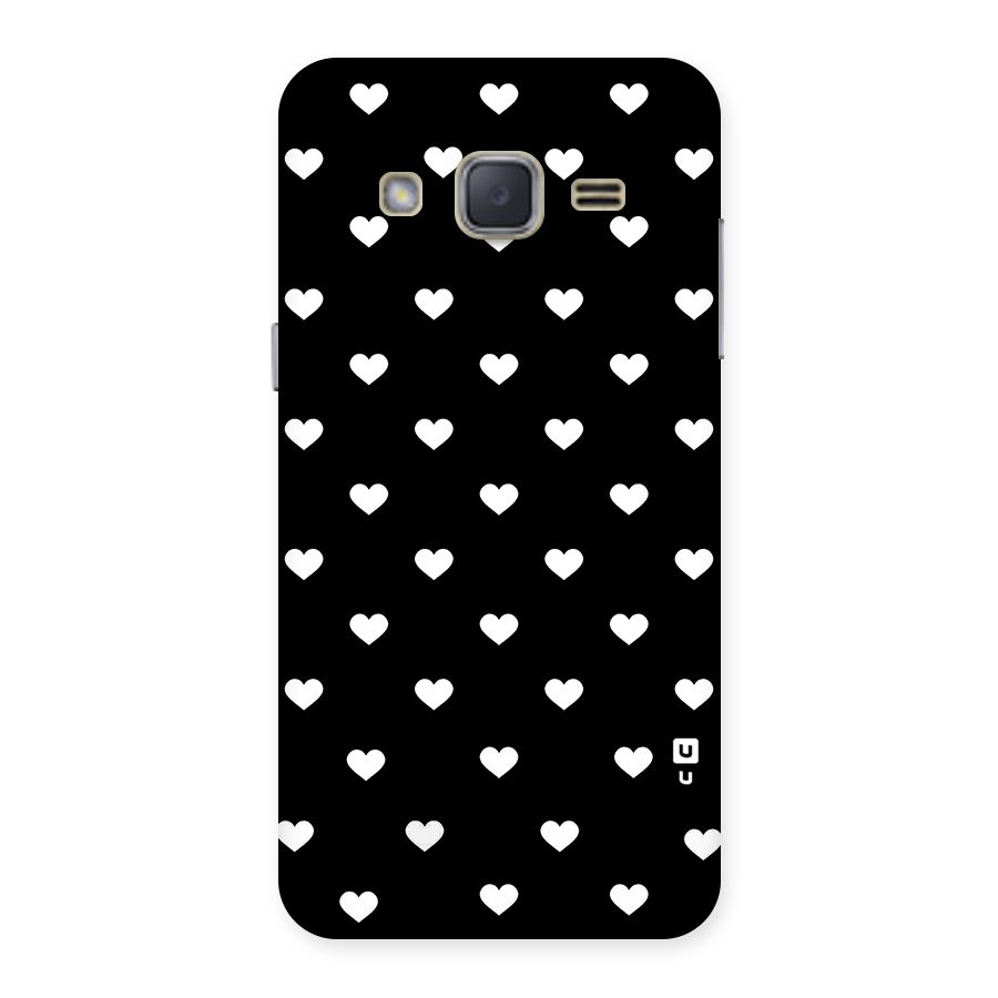 Seamless Hearts Pattern Back Case for Galaxy J2