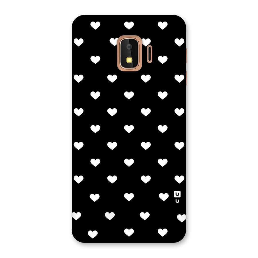 Seamless Hearts Pattern Back Case for Galaxy J2 Core