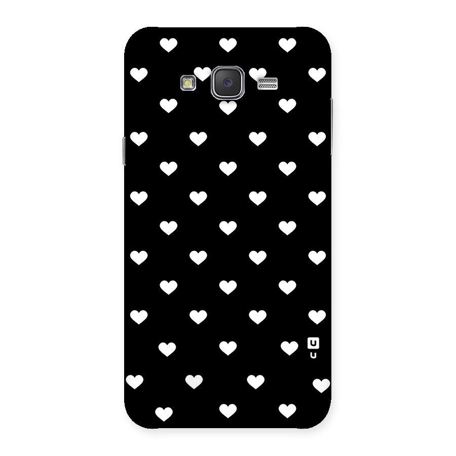 Seamless Hearts Pattern Back Case for Galaxy J7