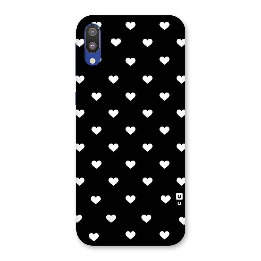 Seamless Hearts Pattern Back Case for Galaxy M10