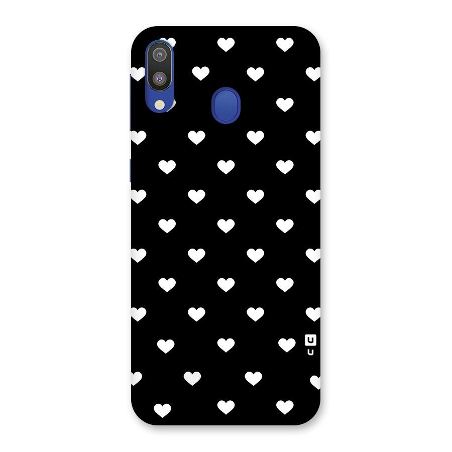 Seamless Hearts Pattern Back Case for Galaxy M20