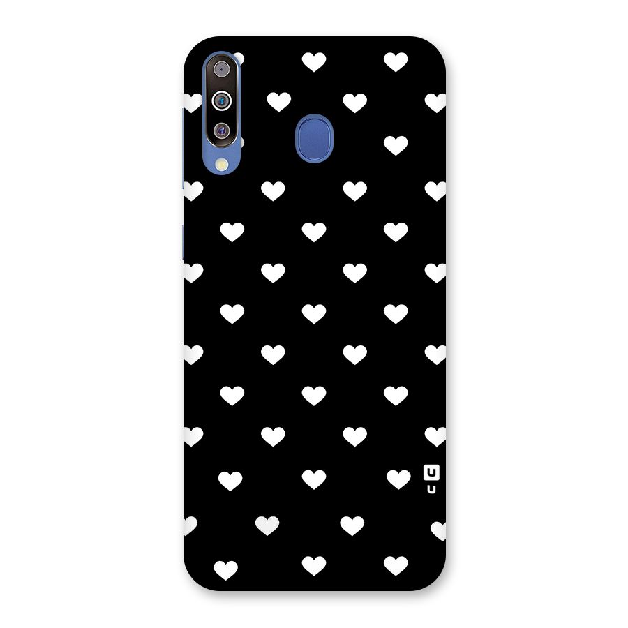 Seamless Hearts Pattern Back Case for Galaxy M30