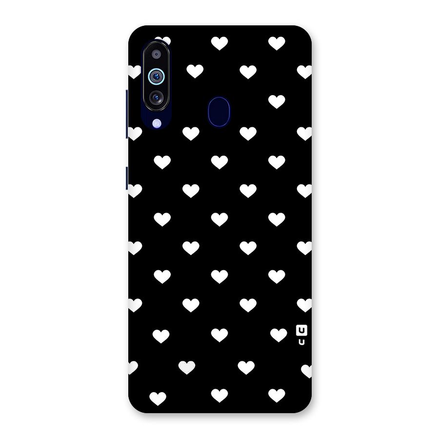Seamless Hearts Pattern Back Case for Galaxy M40