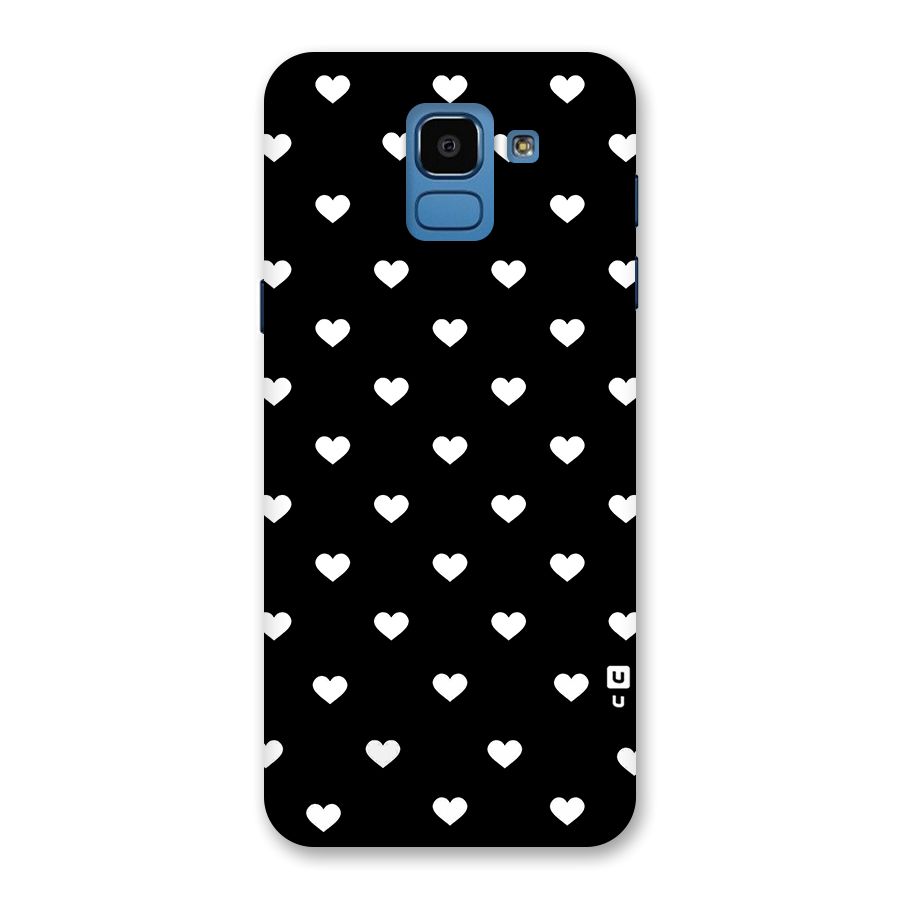 Seamless Hearts Pattern Back Case for Galaxy On6