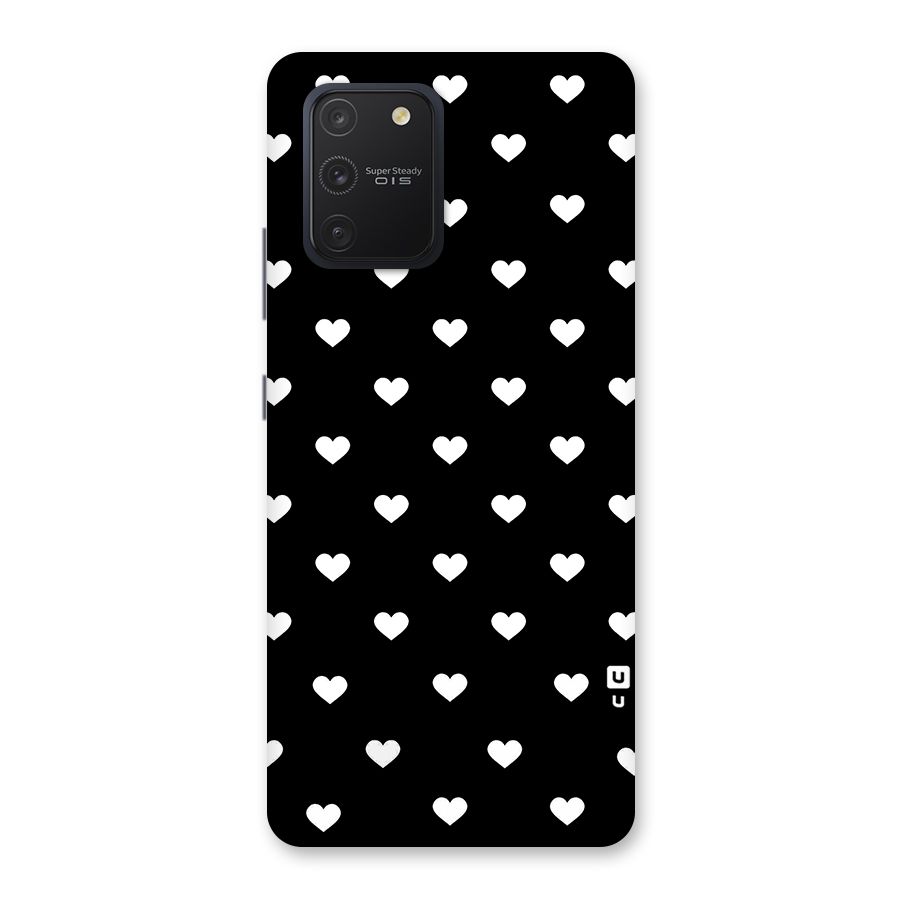 Seamless Hearts Pattern Back Case for Galaxy S10 Lite