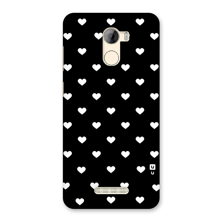 Seamless Hearts Pattern Back Case for Gionee A1 LIte
