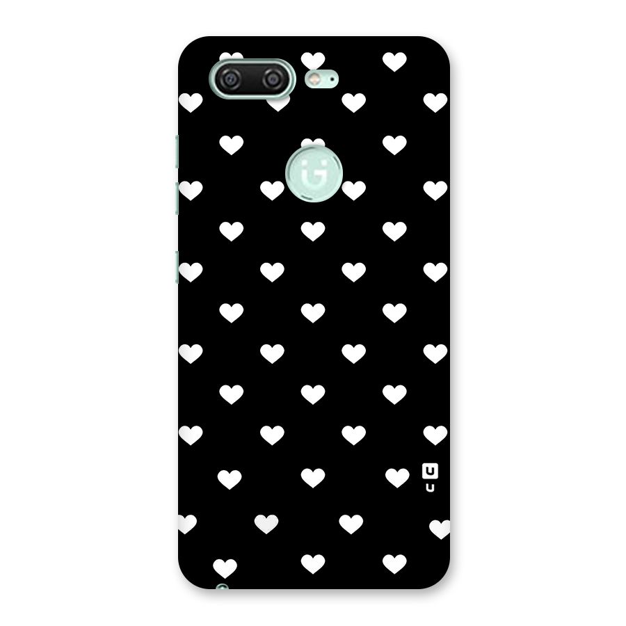 Seamless Hearts Pattern Back Case for Gionee S10