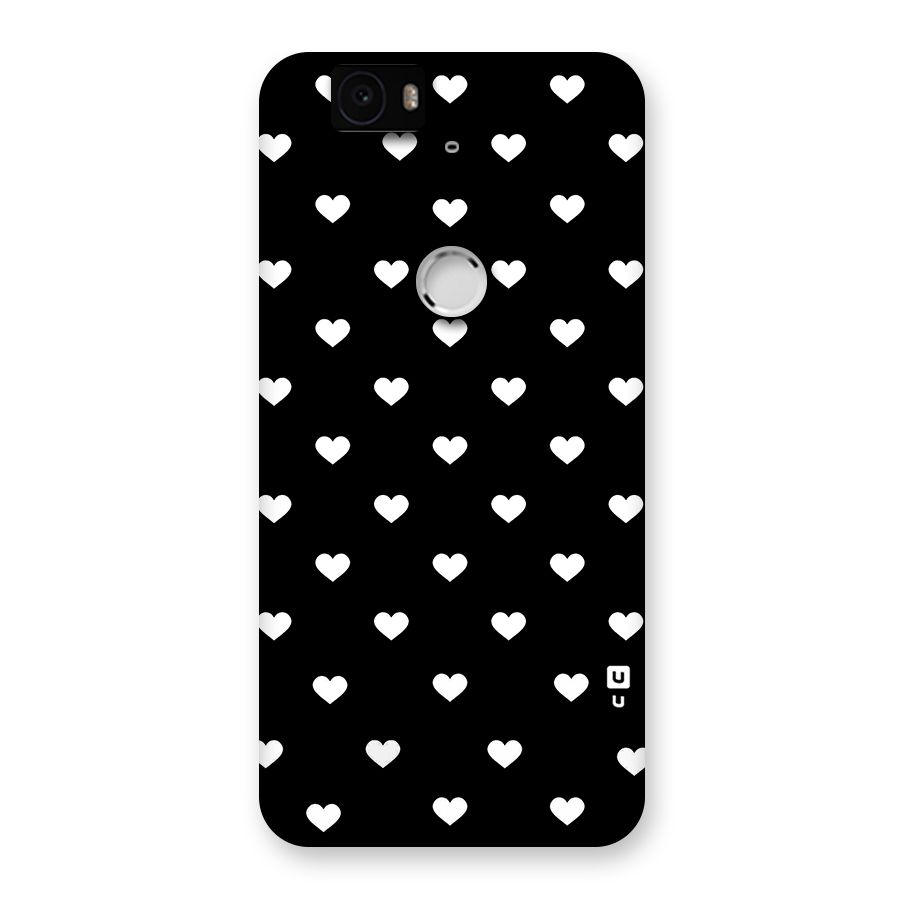 Seamless Hearts Pattern Back Case for Google Nexus-6P