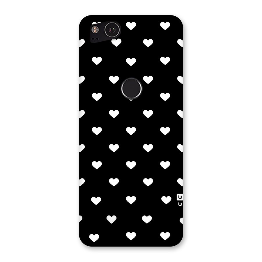 Seamless Hearts Pattern Back Case for Google Pixel 2