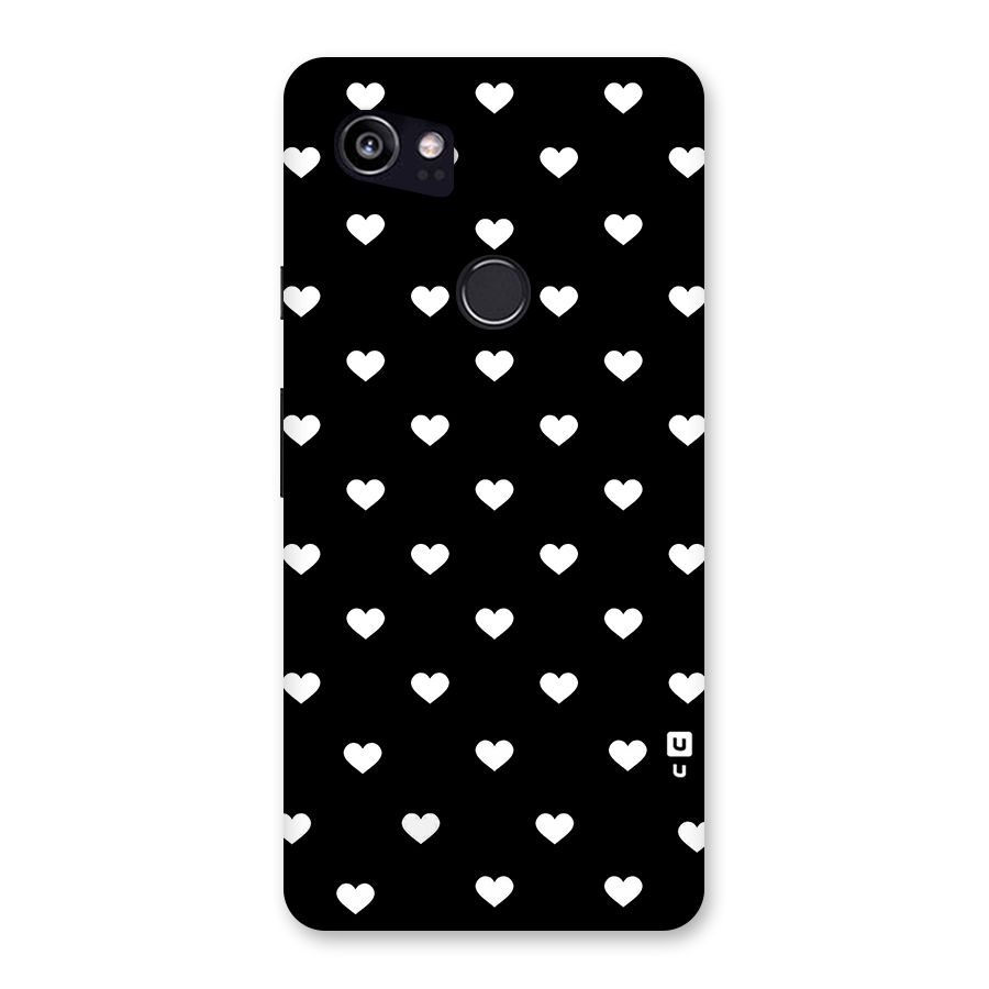 Seamless Hearts Pattern Back Case for Google Pixel 2 XL