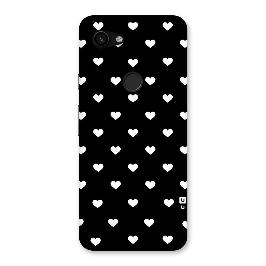 Seamless Hearts Pattern Back Case for Google Pixel 3a