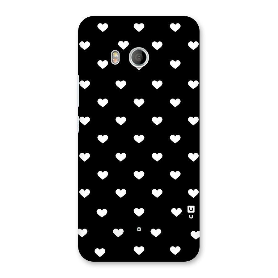 Seamless Hearts Pattern Back Case for HTC U11